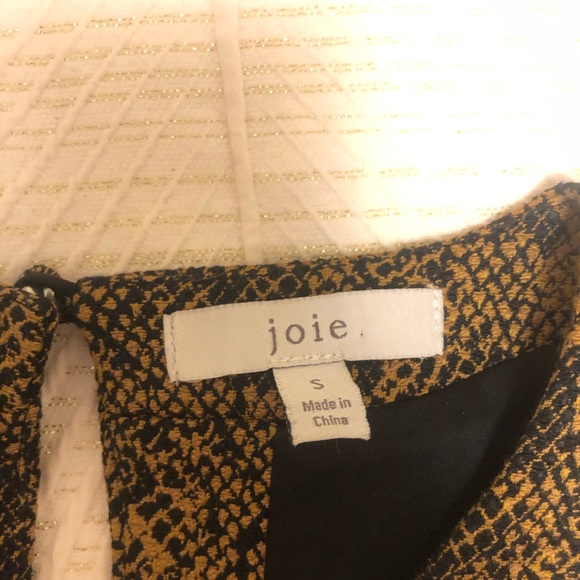 Joie snakeskin print dress - Picture 4 of 4